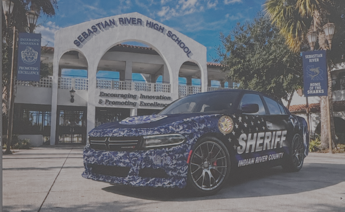 Indian River County Sheriff's Department vehicle wrap by HG Printing & Graphics