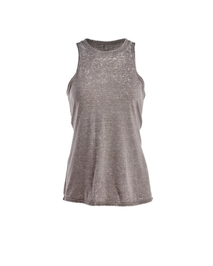 JA8117 J America Ladies' Zen Jersey Tank