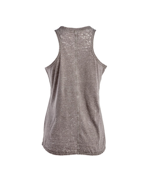 JA8117 J America Ladies' Zen Jersey Tank