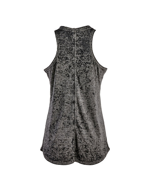 JA8117 J America Ladies' Zen Jersey Tank