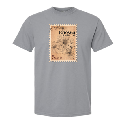 Known Flower – Comfort Colors 1717 Tee – Granite