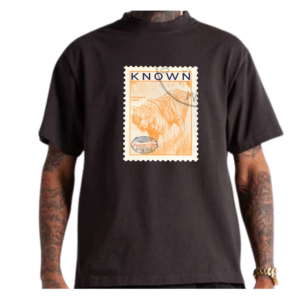 Known Tiger – SHMCS Unisex Max Heavyweight Cropped Tee – To be confirmed