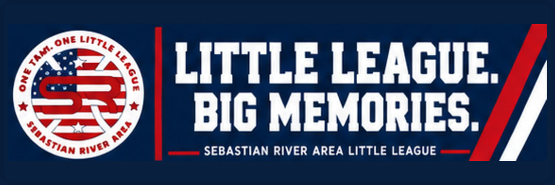 SRALL BUMPER 9x3 | Little League. Big Memories. | Saying