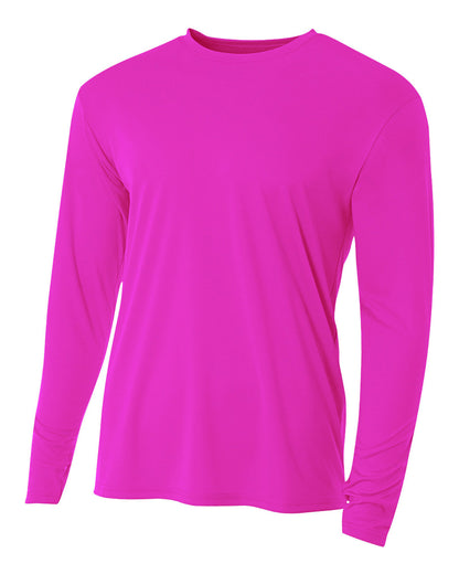 A4 N3165 Mens Cooling Performance Long Sleeve T-Shirt Colors #1