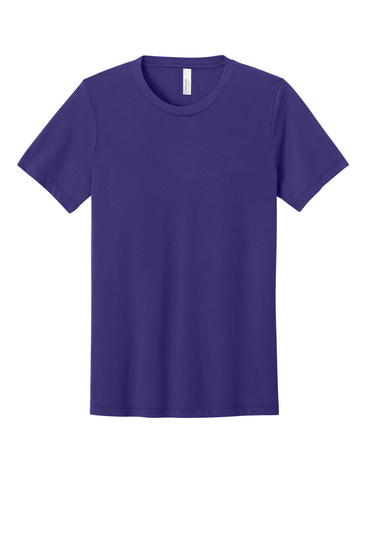 BC3413 Solid Team Purple Triblend