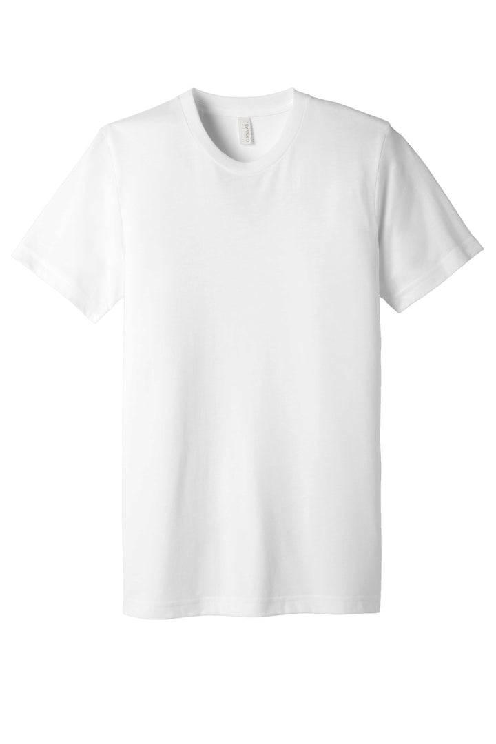 BC3413 Solid White Triblend