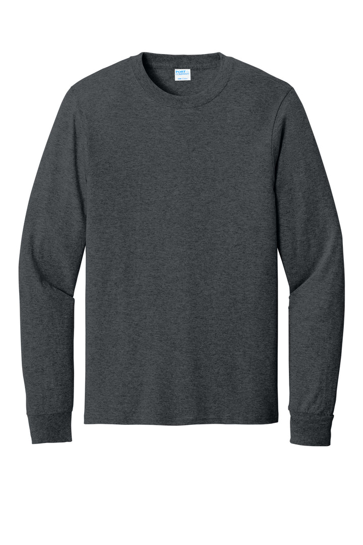 PC54LS Dark Heather Grey