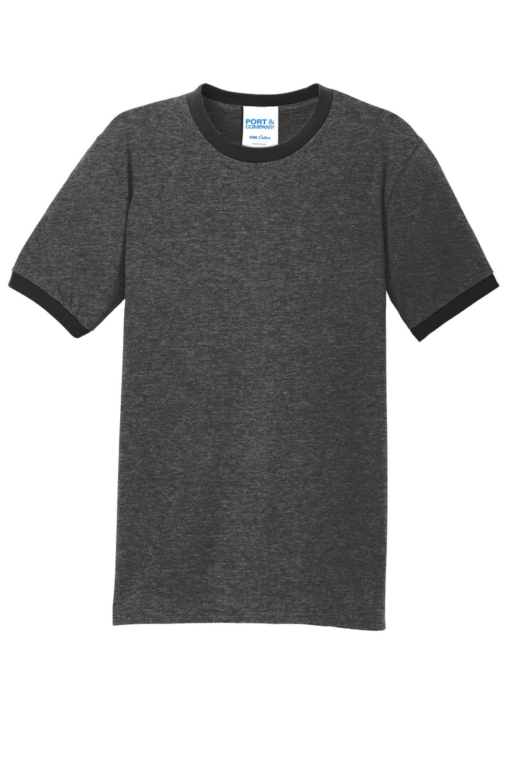 PC54R Dark Heather Grey/ Jet Black