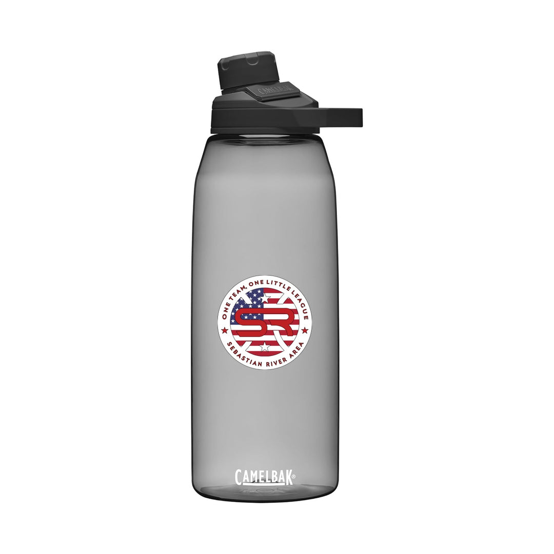 SRALL CamelBak Chute Mag 50 Ounces Charcoal with one-sided UV DTF league logo