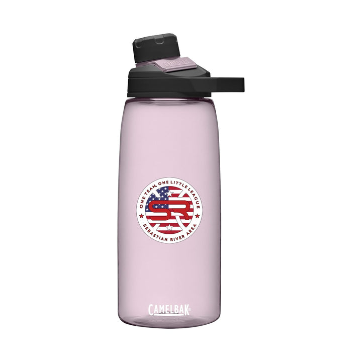 SRALL CamelBak Chute Mag 31.8 Ounces Purple Sky with one-sided UV DTF league logo