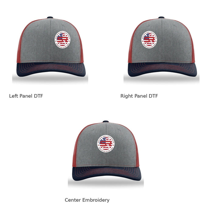 SRALL 112 | Heather Grey/ Cardinal/ Navy | All Decorations