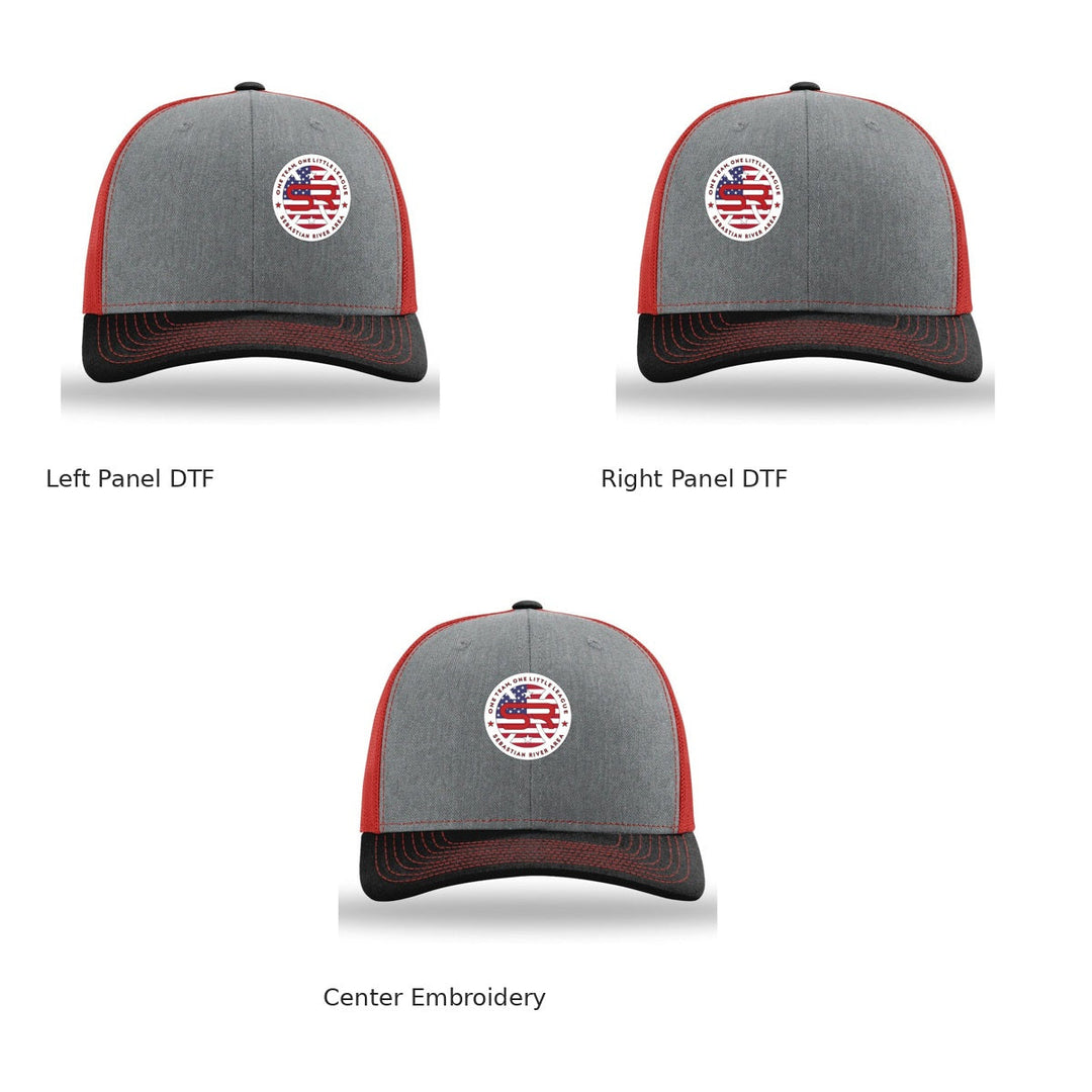 SRALL 112 | Heather Grey/ Red/ Black | All Decorations