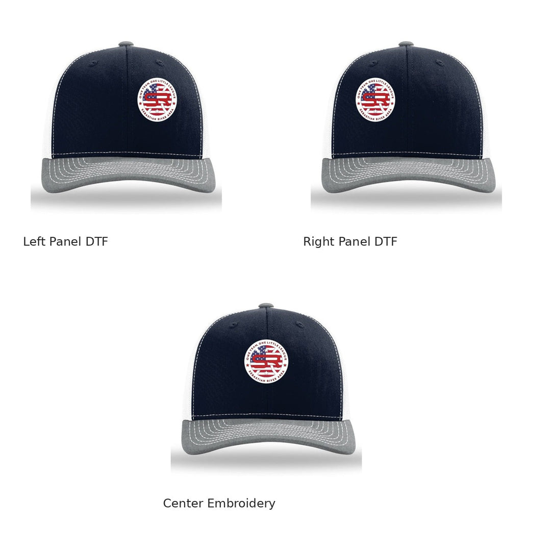 SRALL 112 | Navy/ White/ Heather Grey | All Decorations