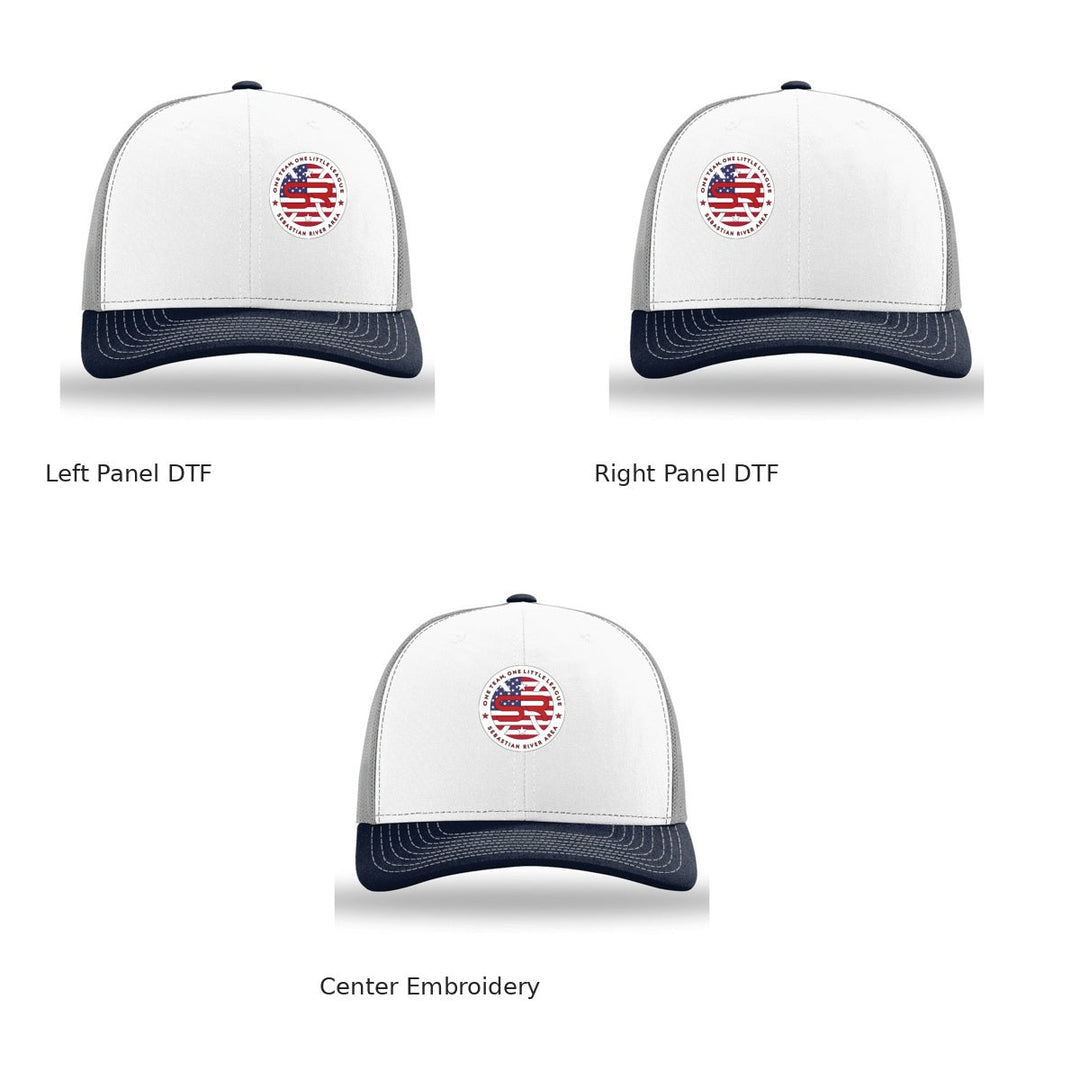 SRALL 112 | White/ Aluminum/ Navy | All Decorations