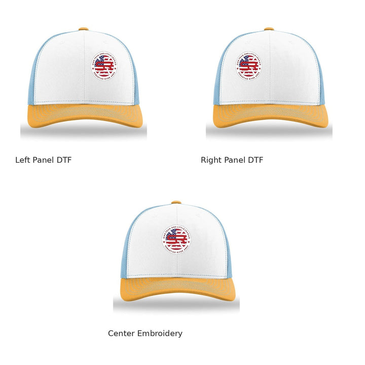 SRALL 112 | White/ Columbia Blue/ Yellow | All Decorations