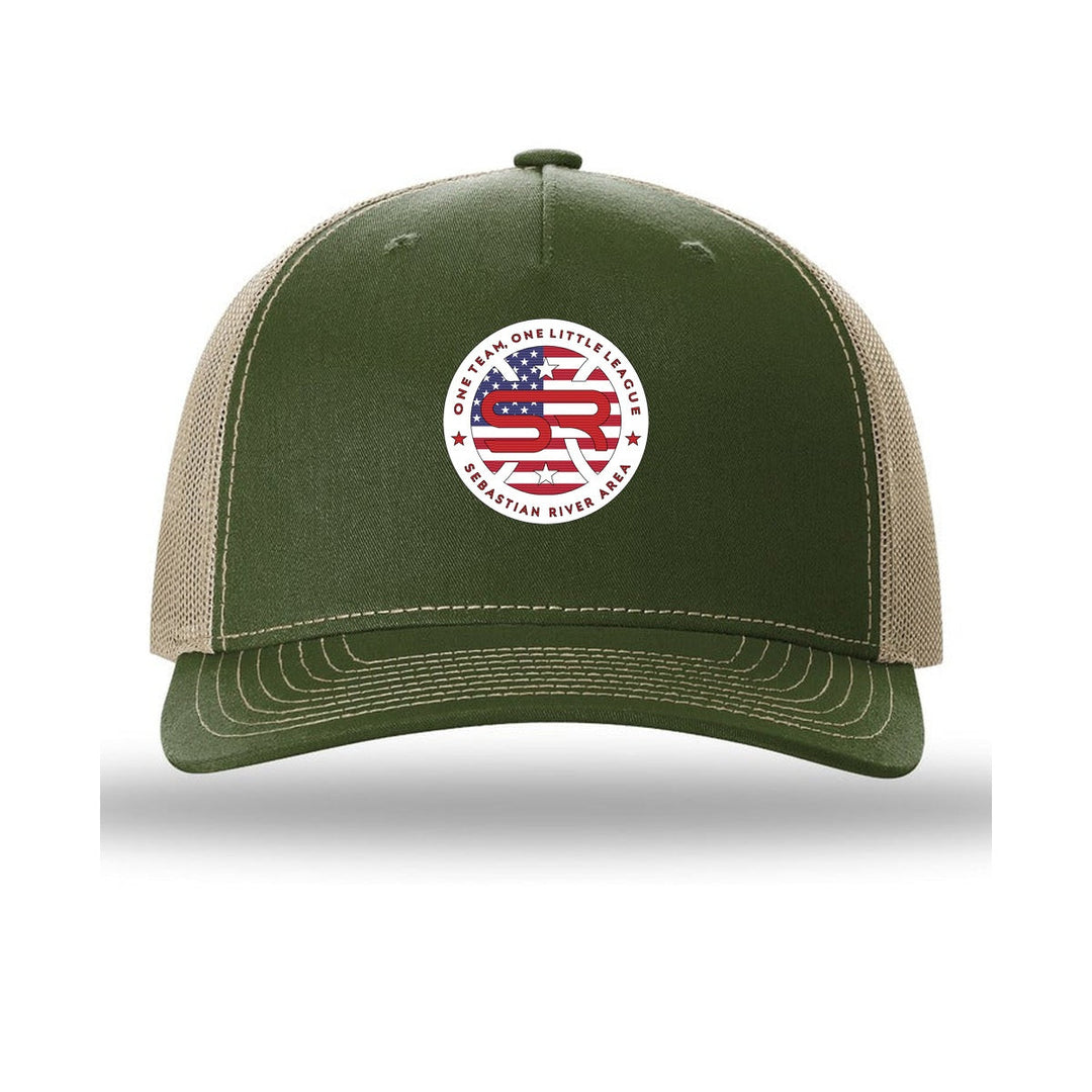 SRALL 112FP | Army Olive/ Tan | Center Embroidery