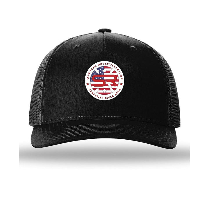 SRALL 112FP | Black | Center Embroidery