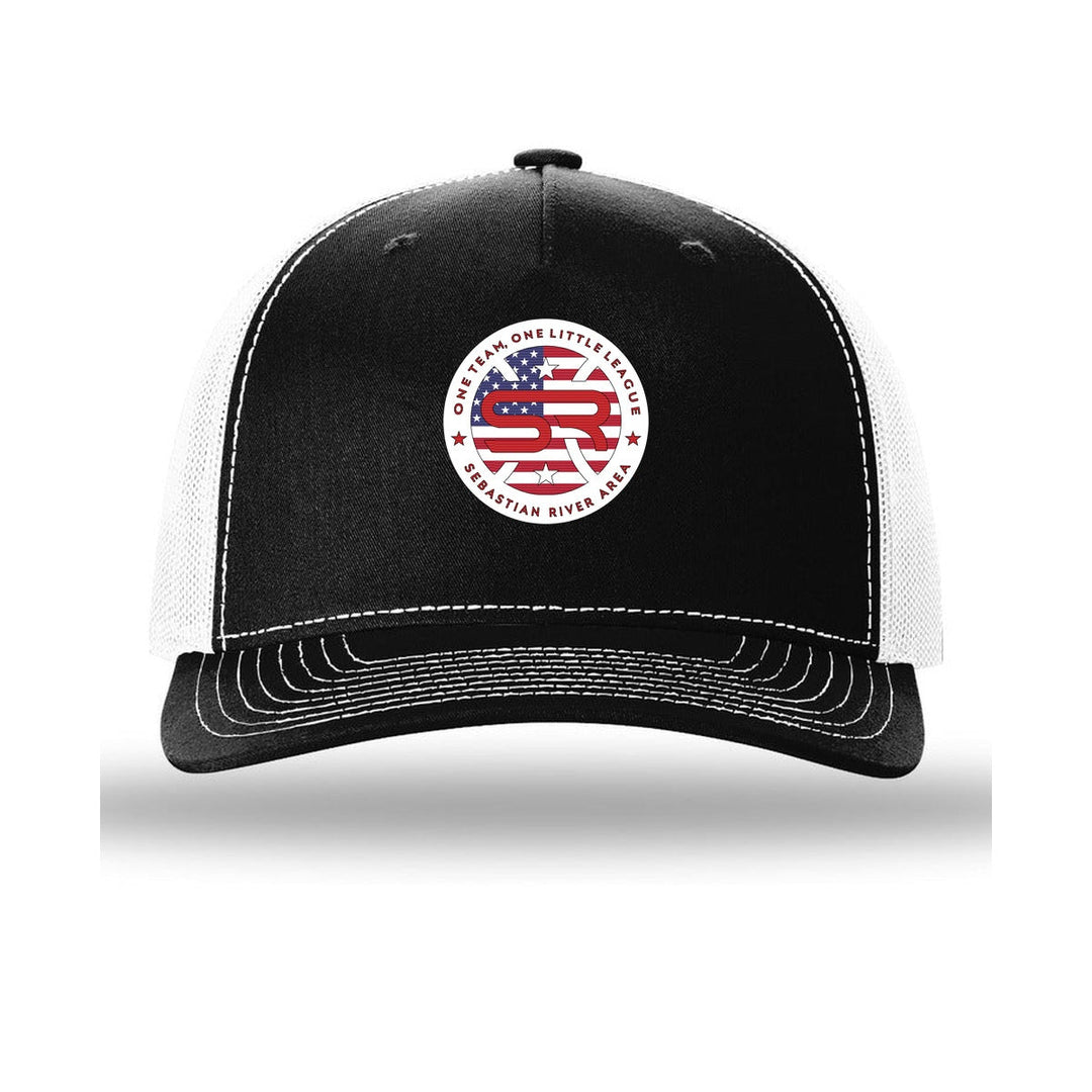 SRALL 112FP | Black/ White | Center Embroidery