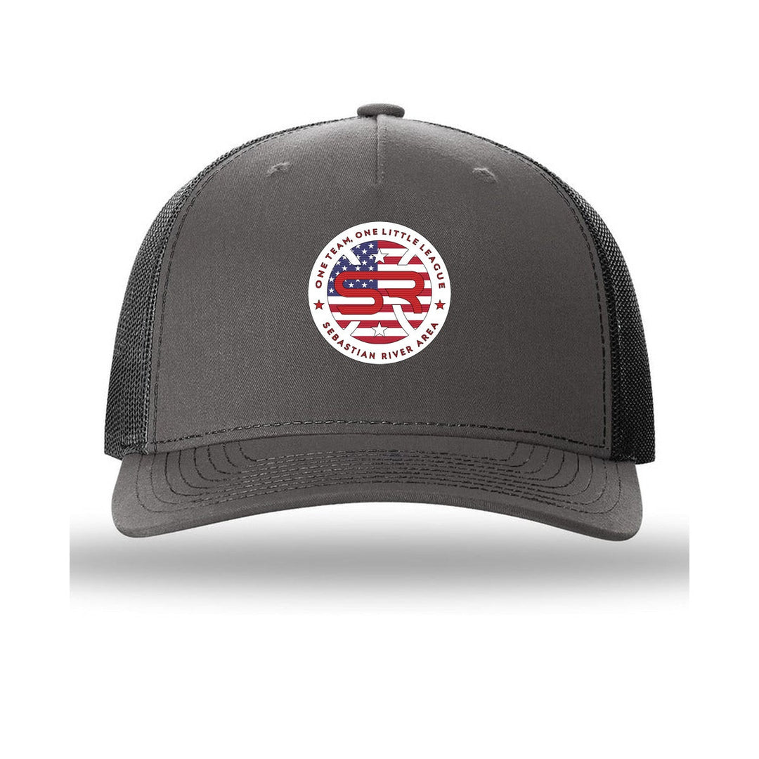 SRALL 112FP | Charcoal/ Black | Center Embroidery