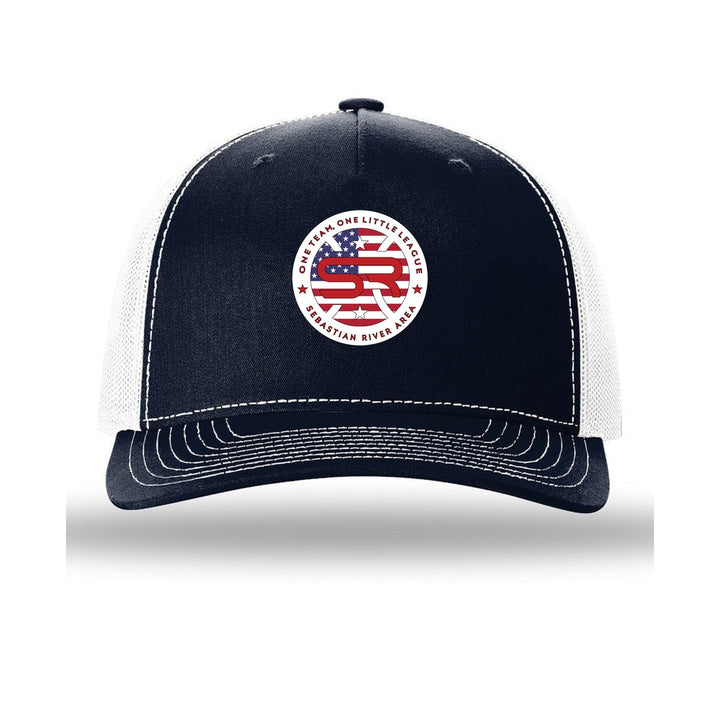 SRALL 112FP | Navy/ White | Center DTF