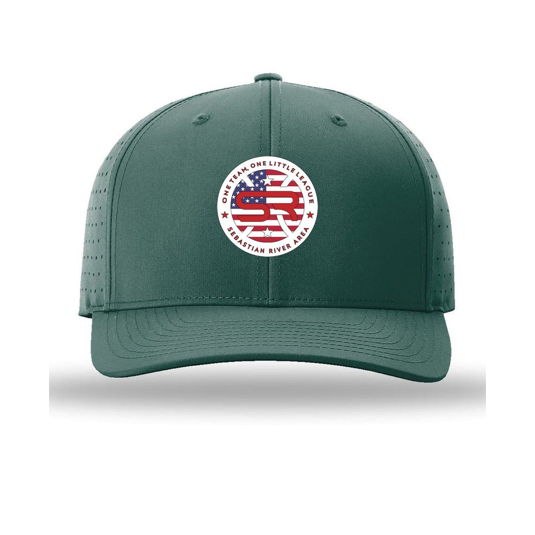 SRALL 632 | Dark Green | Center Embroidery