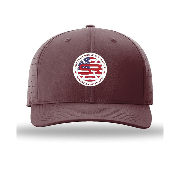 SRALL 632 | Maroon | Center Embroidery
