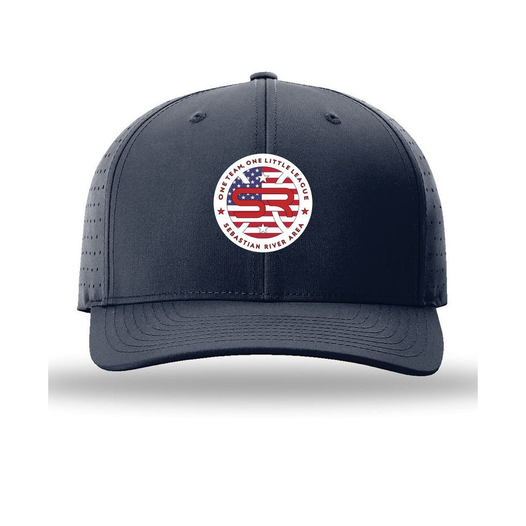 SRALL 632 | Navy | Center Embroidery