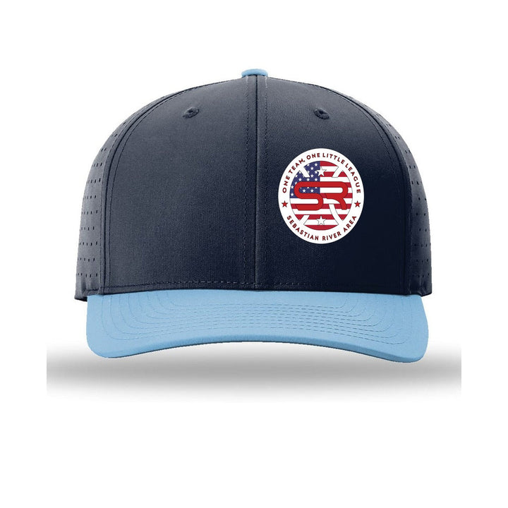 SRALL 632 | Navy/ Navy/ Columbia Blue | Left Panel DTF