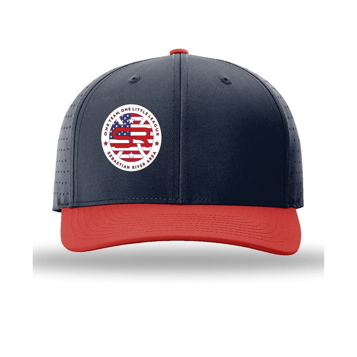 SRALL 632 | Navy/ Navy/ Red | Right Panel DTF