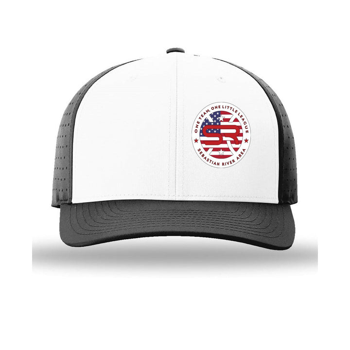SRALL 632 | White/ Black/ Black | Left Panel DTF