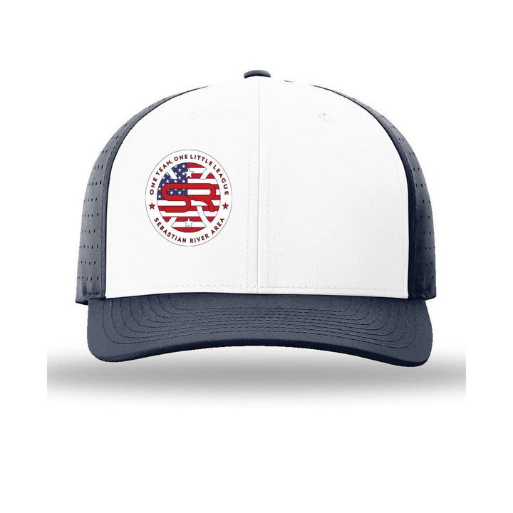 SRALL 632 | White/ Navy/ Navy | Right Panel DTF