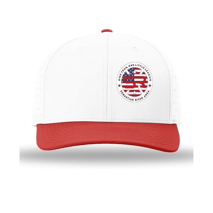 SRALL 632 | White/ White/ Red | Left Panel DTF