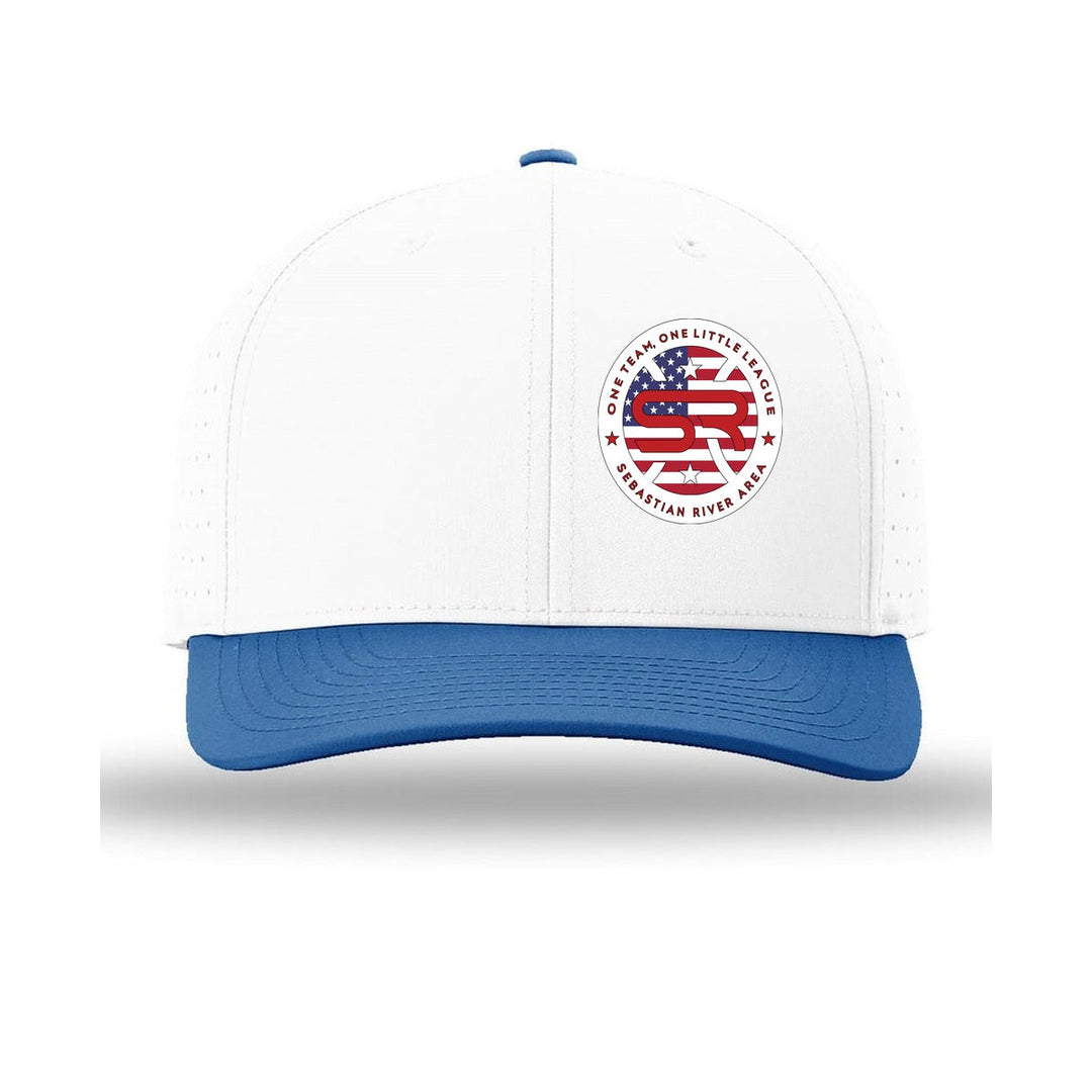 SRALL 632 | White/ White/ Royal | Left Panel DTF