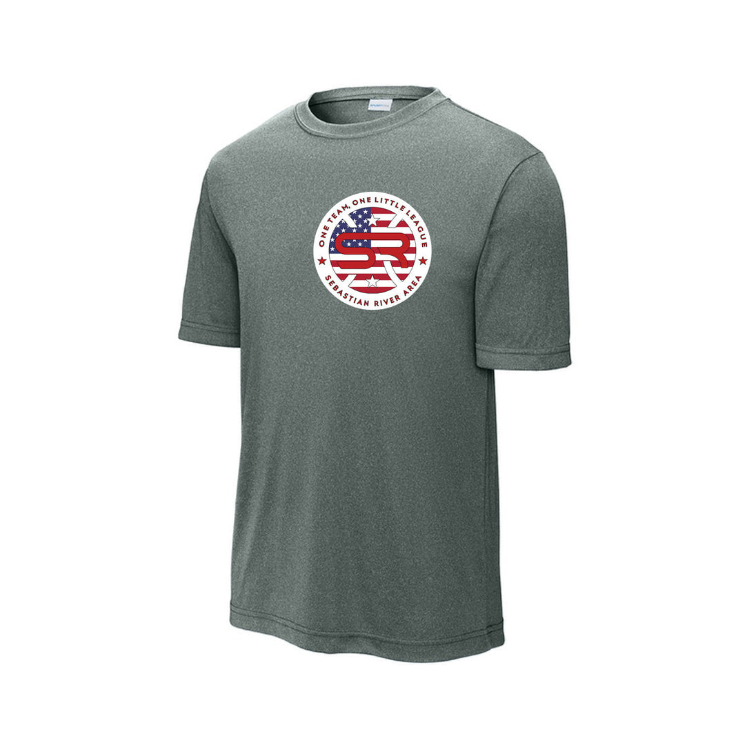 SRALL ST350 | Grey Concrete Heather | Front Logo