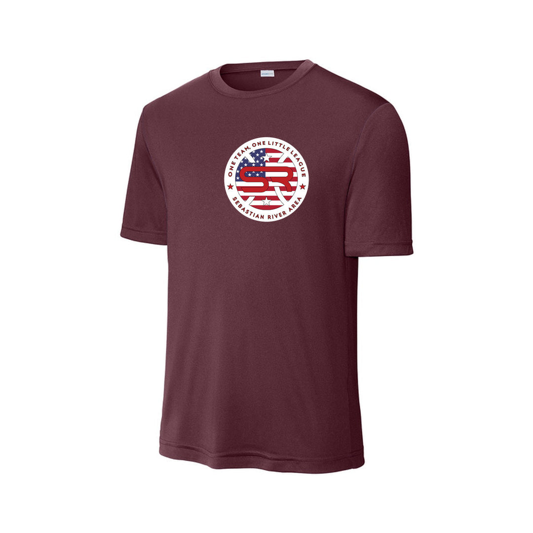 SRALL ST350 | Maroon | Front Logo