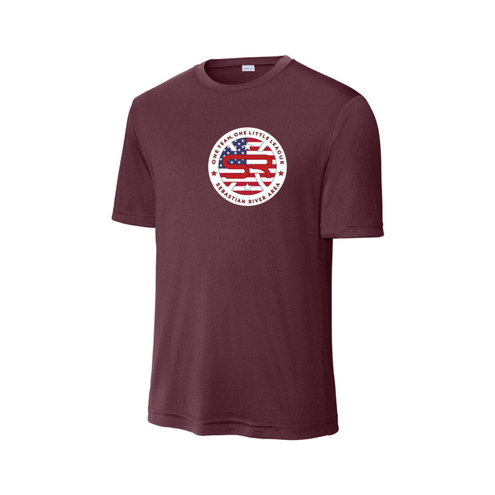 SRALL ST350 | Maroon | Front Logo