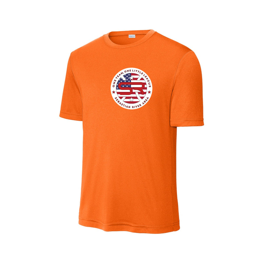 SRALL ST350 | Neon Orange | Front Logo