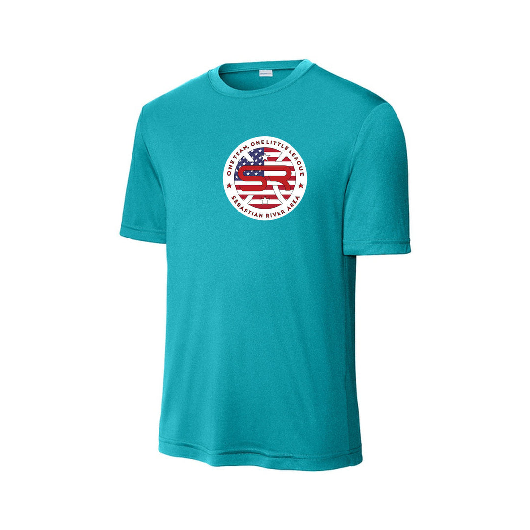 SRALL ST350 | Tropic Blue | Front Logo