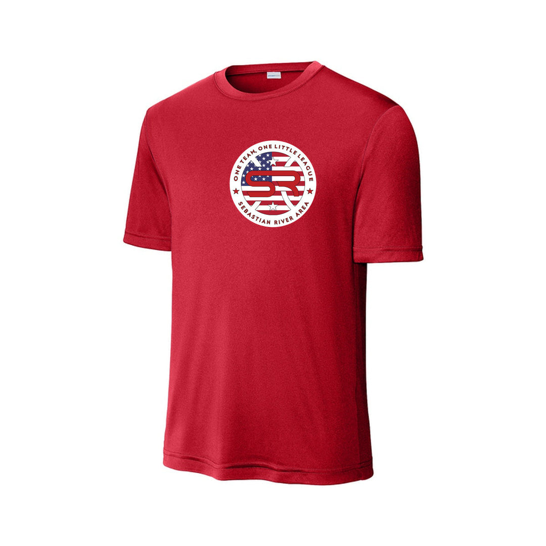 SRALL ST350 | True Red | Front Logo