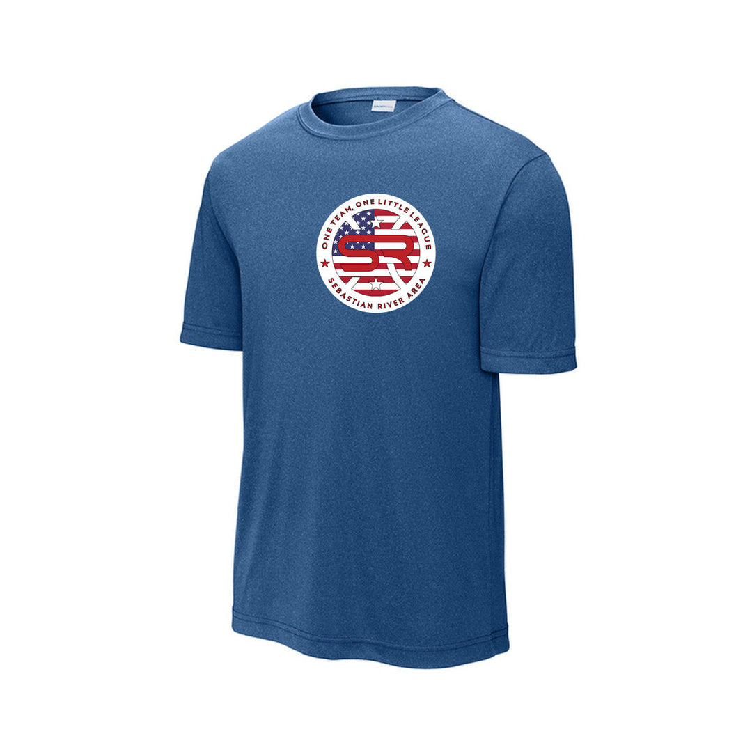 SRALL ST350 | True Royal Heather | Front Logo