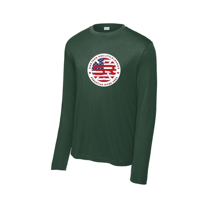 SRALL ST350LS | Forest Green | Front Logo