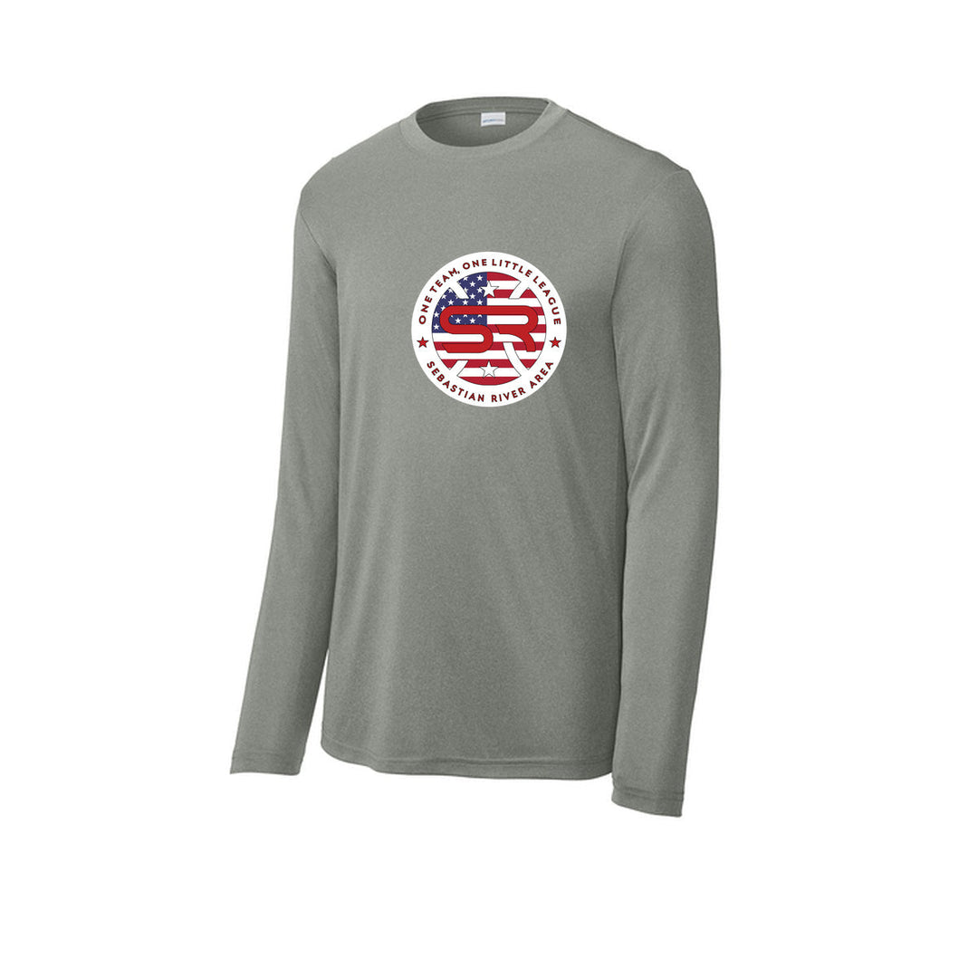 SRALL ST350LS | Grey Concrete Heather | Front Logo