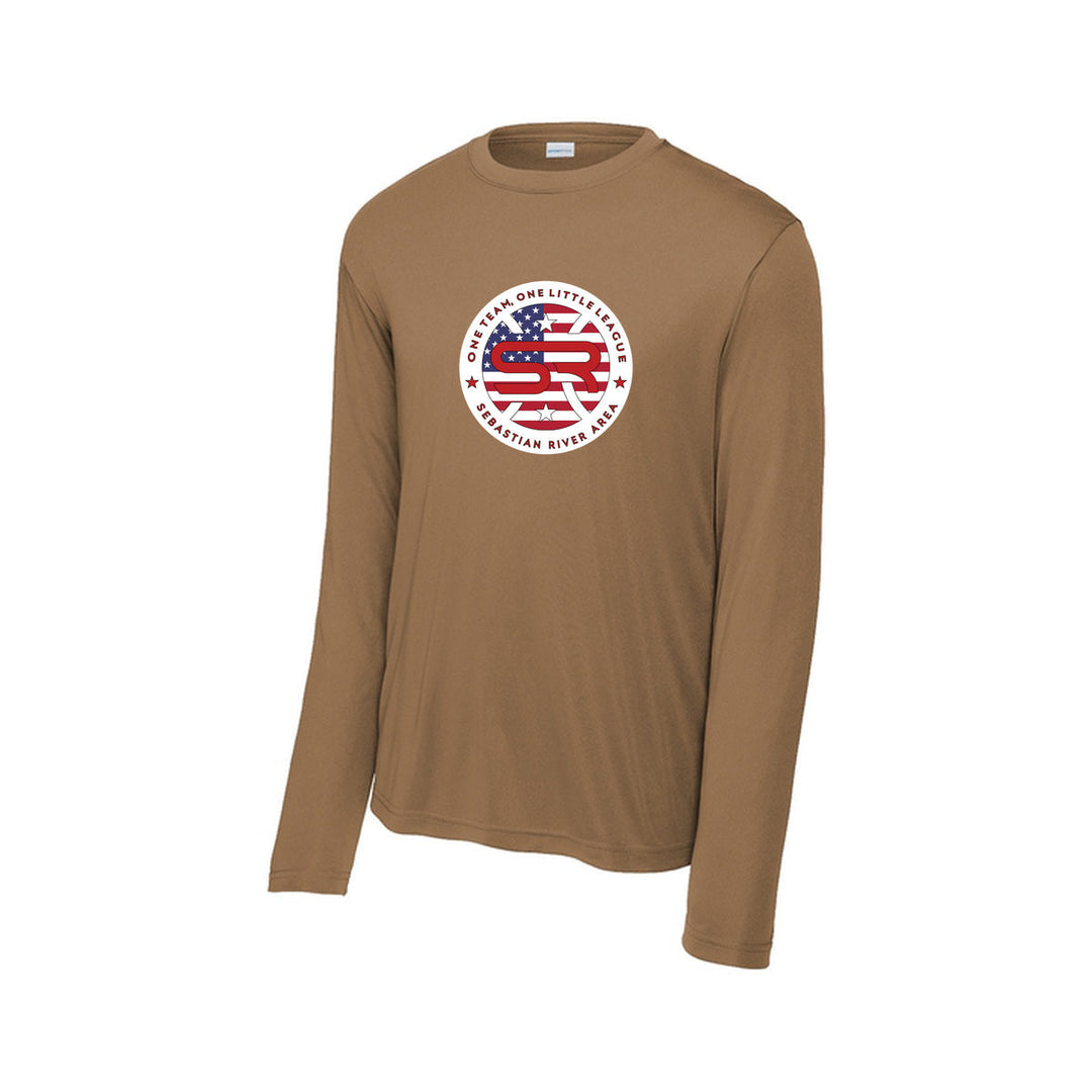 SRALL ST350LS | Woodland Brown | Front Logo