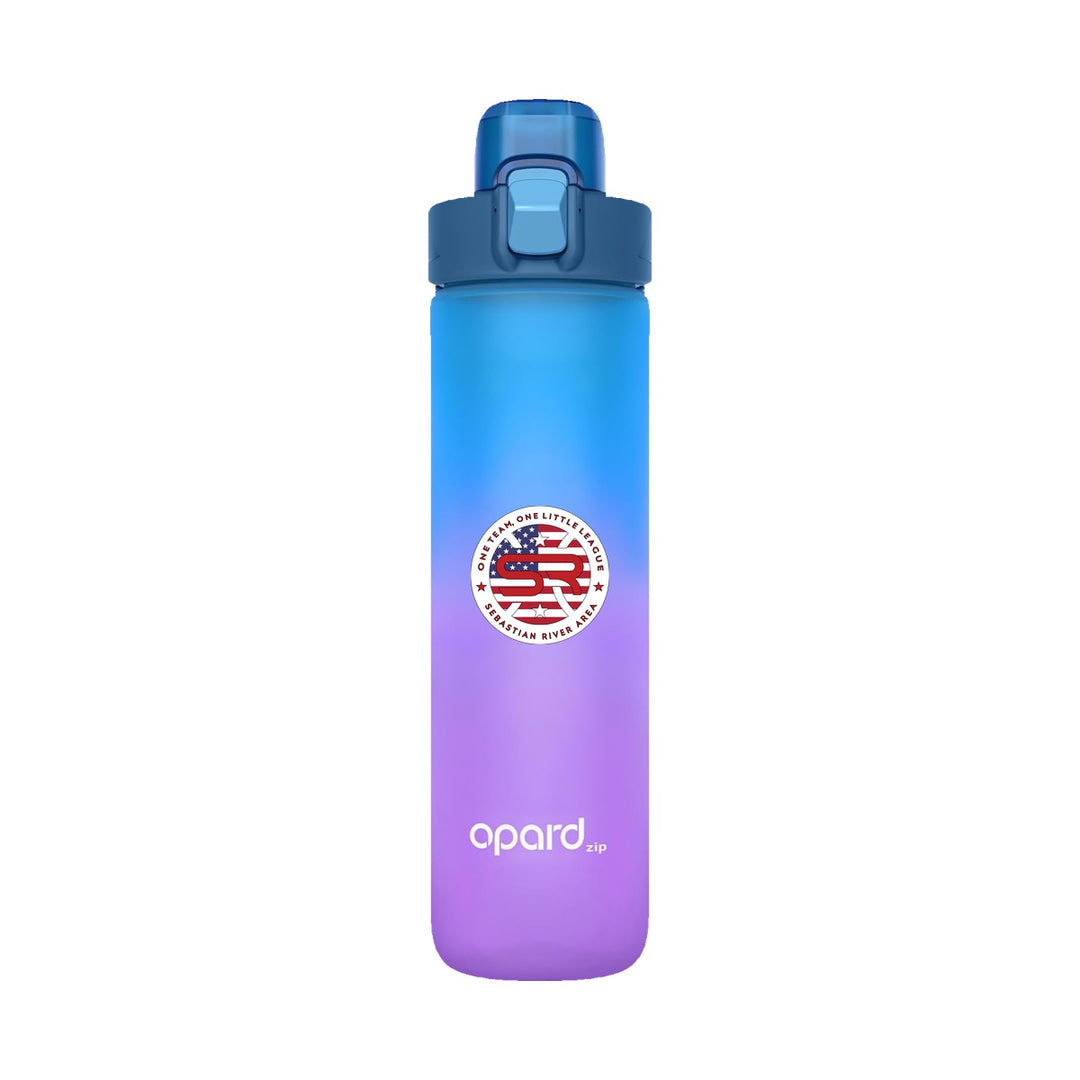SRALL Opard 20 Ounces Aurora Blue Purple with one-sided UV DTF league logo