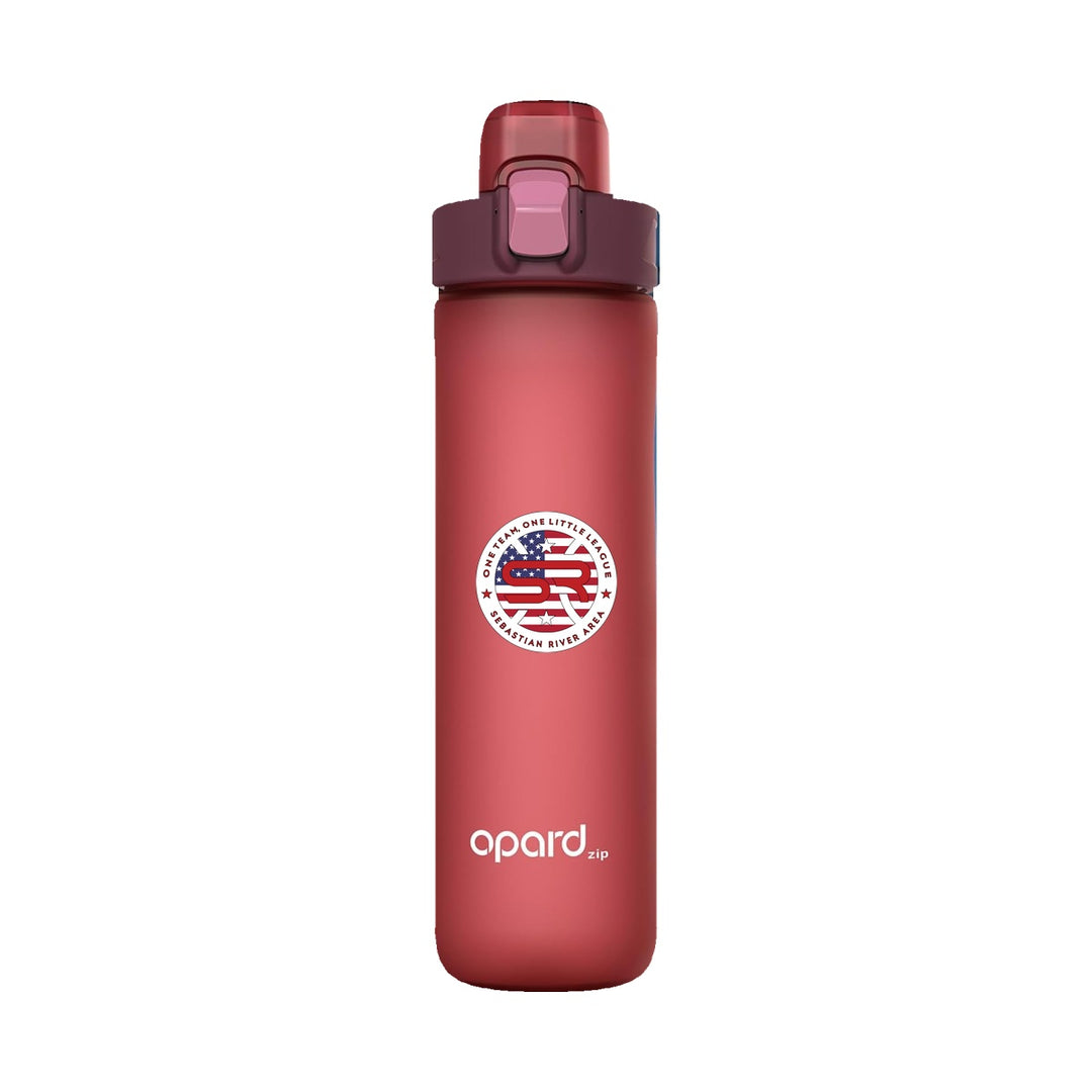 SRALL Opard 600 ml Cranberries Red with one-sided UV DTF league logo