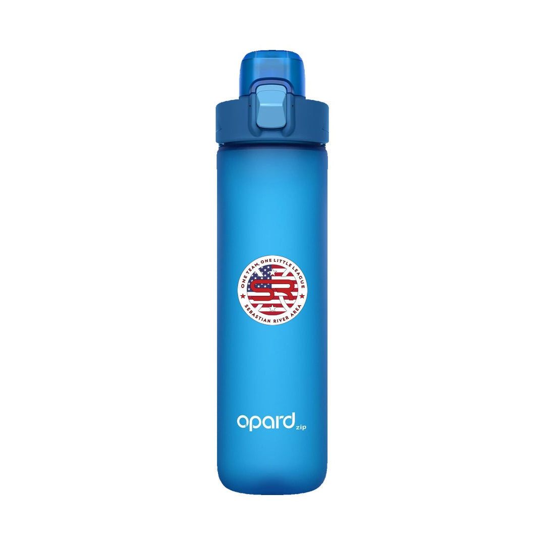 SRALL Opard 20 Ounces Ice Blue with one-sided UV DTF league logo