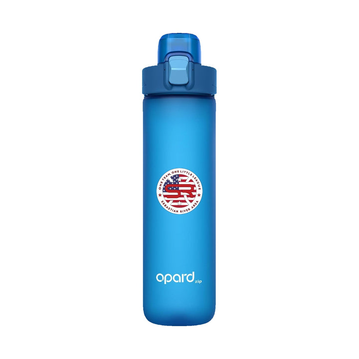 SRALL Opard 20 Ounces Ice Blue with one-sided UV DTF league logo