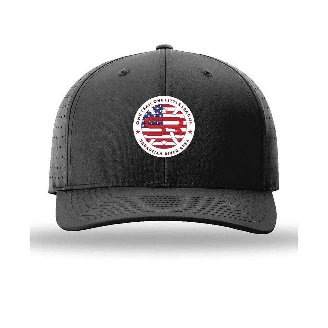 SRALL 632 | Black | Center Embroidery