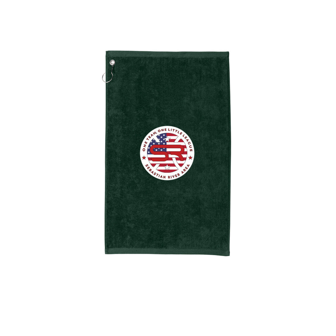SRALL TW51 | Hunter | League logo mockup — revised imprint scale