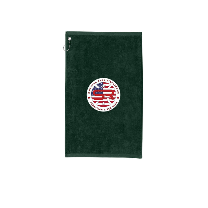 SRALL TW51 | Hunter | League logo mockup — revised imprint scale